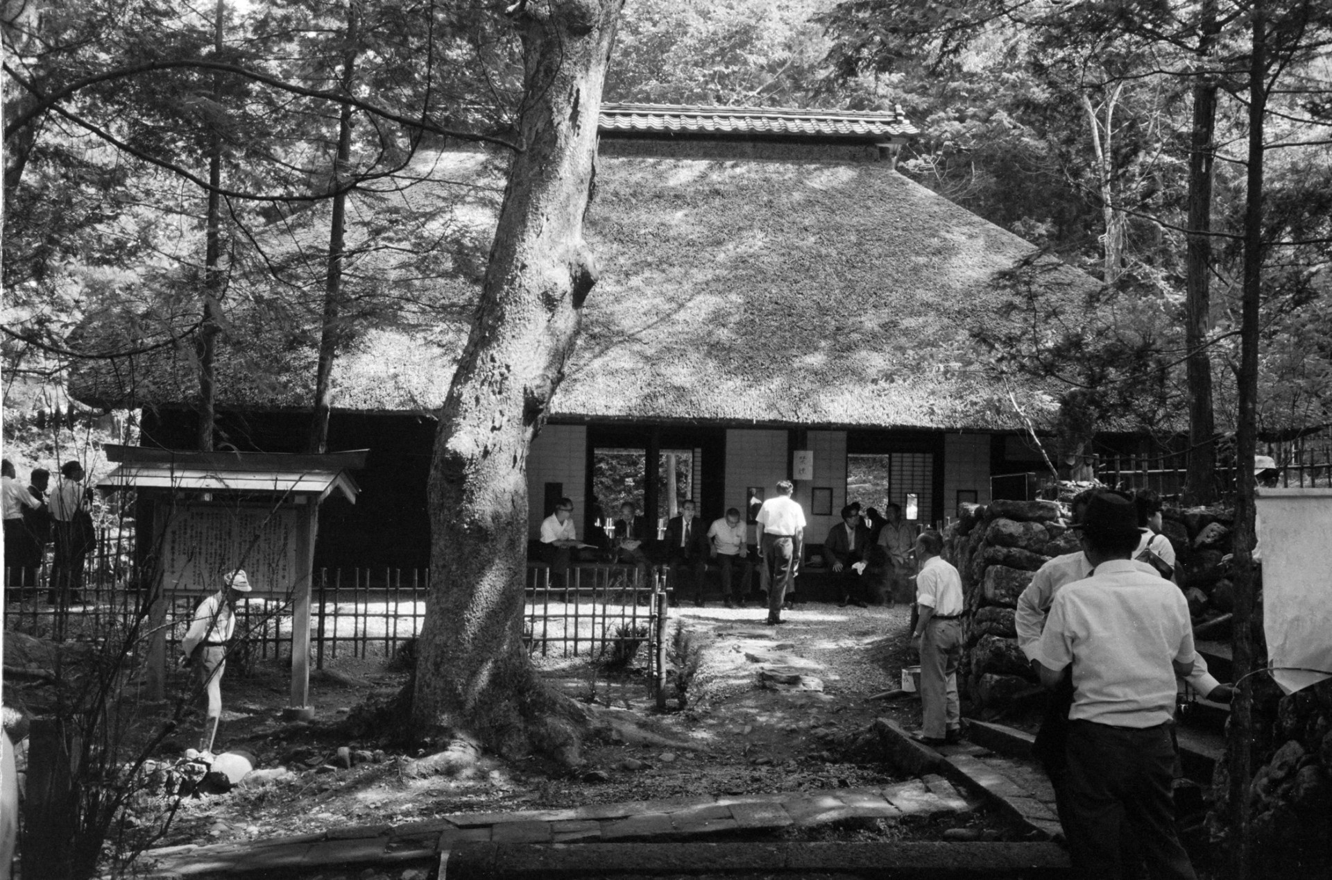 島崎藤村旧宅竣工式②