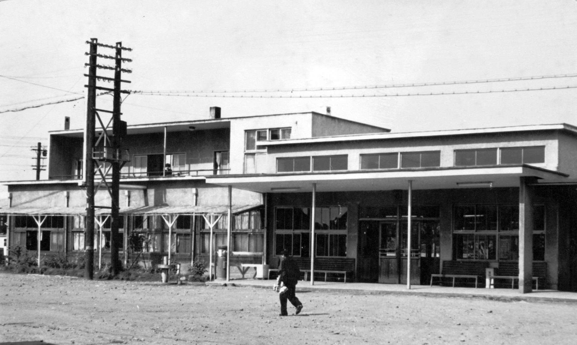 中込駅（昭和３７年）