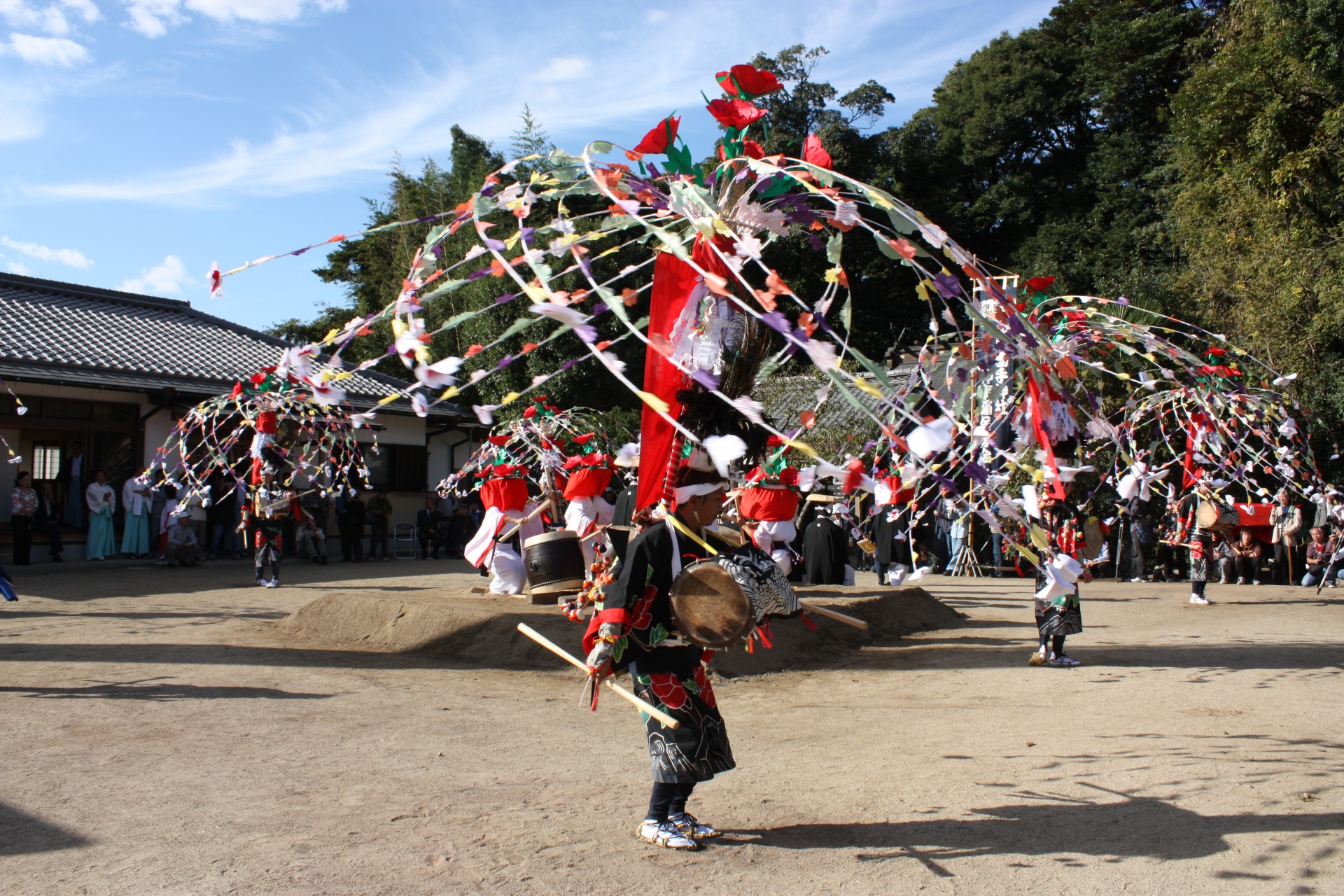 勝手神社の神事踊