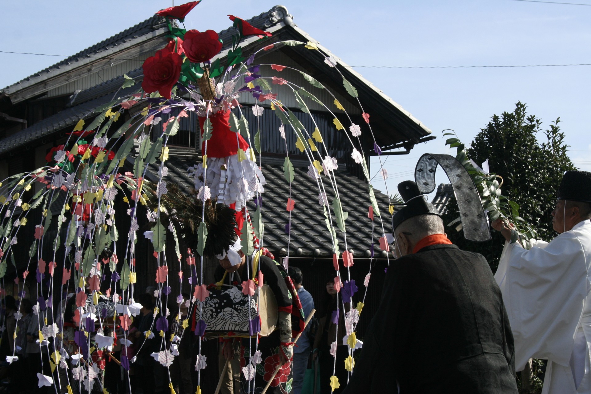 勝手神社の神事踊