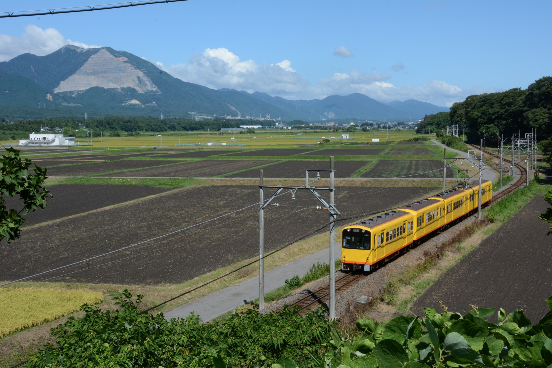 藤原岳と北勢線