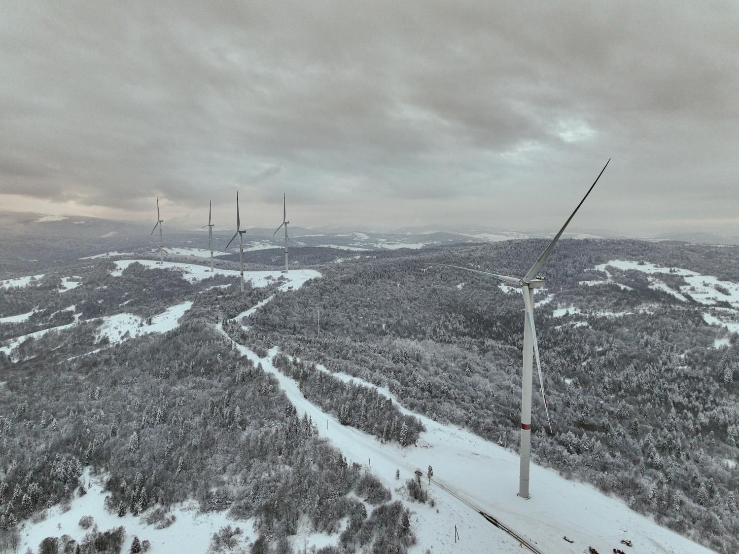 Закарпаття нарощує вітрову генерацію для стабільної роботи енергосистеми