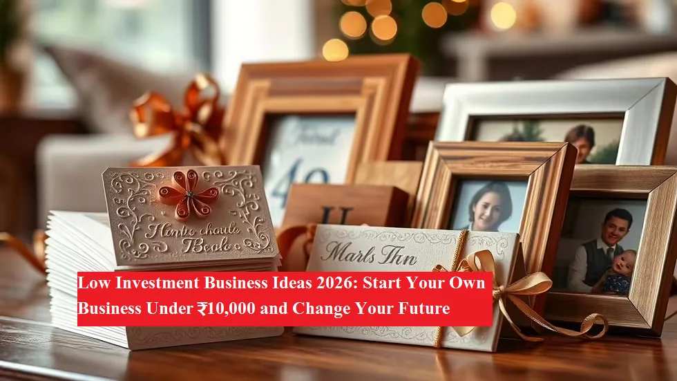 Low Investment Business Ideas 2026: सिर्फ ₹10,000 में शुरू करें अपना बिजनेस और बदलें अपनी किस्मत