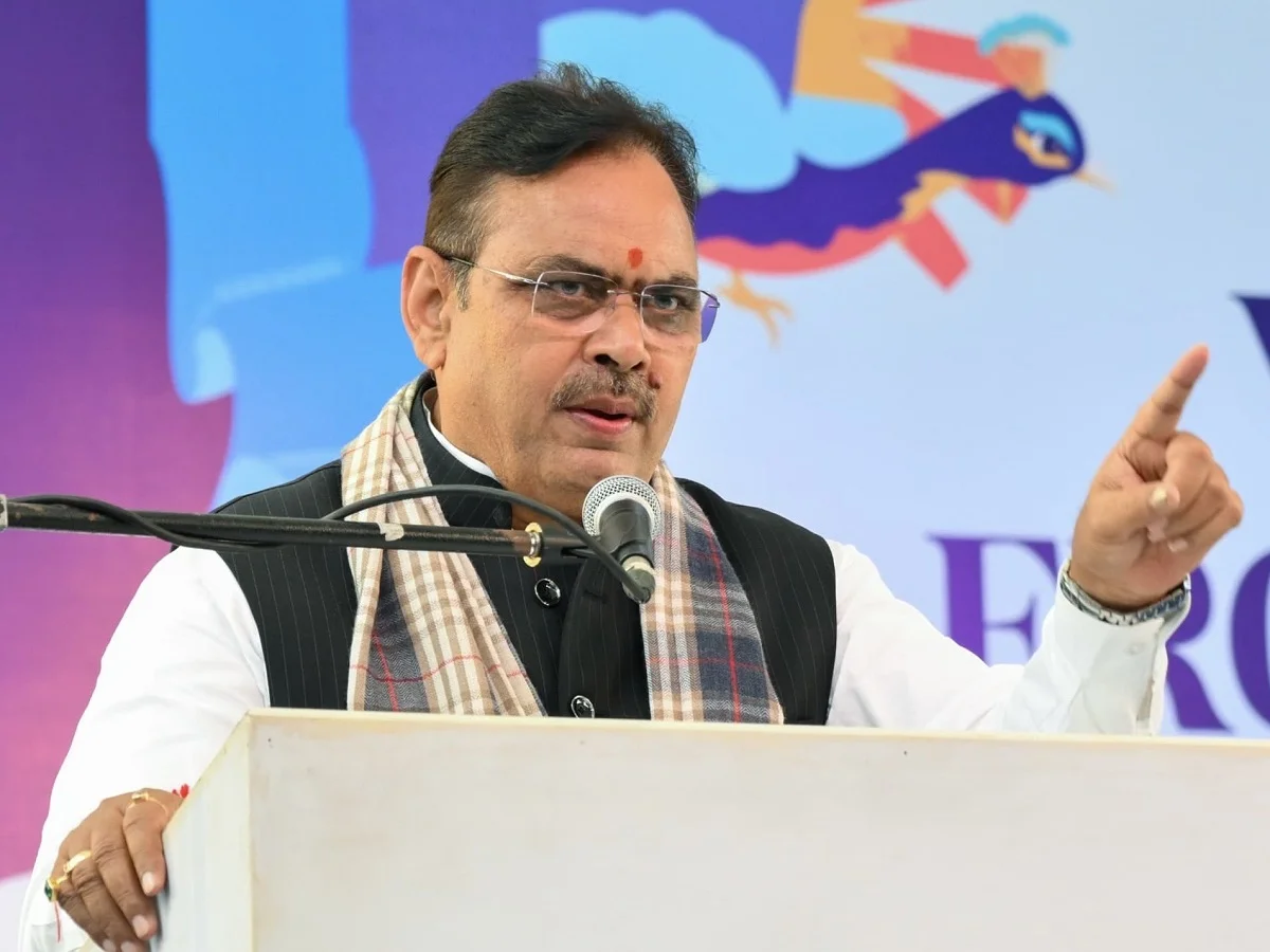 Rajasthan: साहित्य मनुष्य को संवेदना से जोड़ता है: भजनलाल