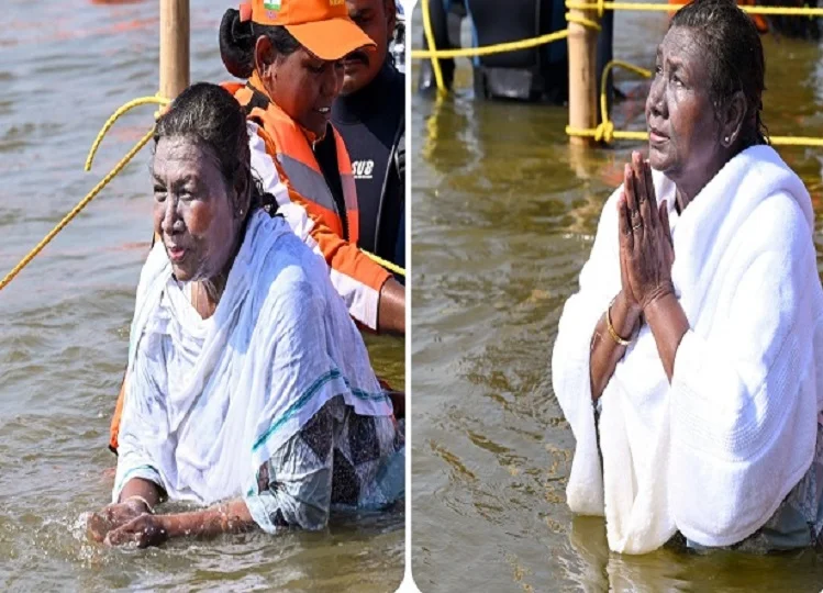 Maha Kumbh 2025: राष्ट्रपति द्रौपदी मुर्मु ने संगम में लगाई आस्था की डुबकी, सीएम योगी भी रहे साथ