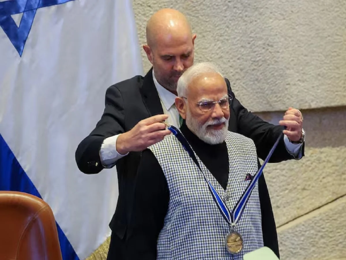 PM Modi के विदेशी सम्मानों में जुड़ा नया नाम, अब मिला इजरायल का स्पीकर ऑफ द नेसेट मेडल