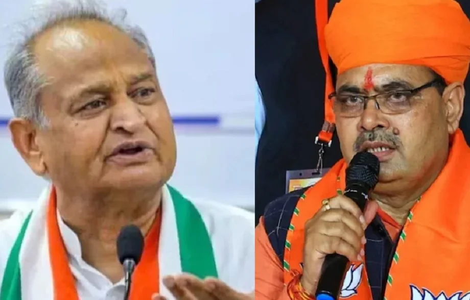Rajasthan: भजनलाल ने महात्मा गांधी को लेकर दिया ये बयान, गहलोत ने भी कही ये बात