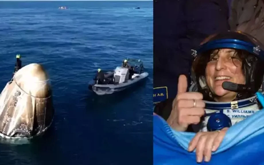 नौ माह बाद धरती पर लौटी अंतरिक्ष यात्री Sunita Williams, आने में लगा इतना समय