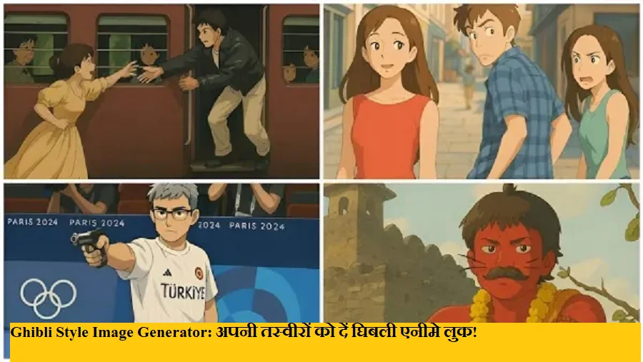 Ghibli Style Image Generator: अपनी तस्वीरों को दें घिबली एनीमे लुक!