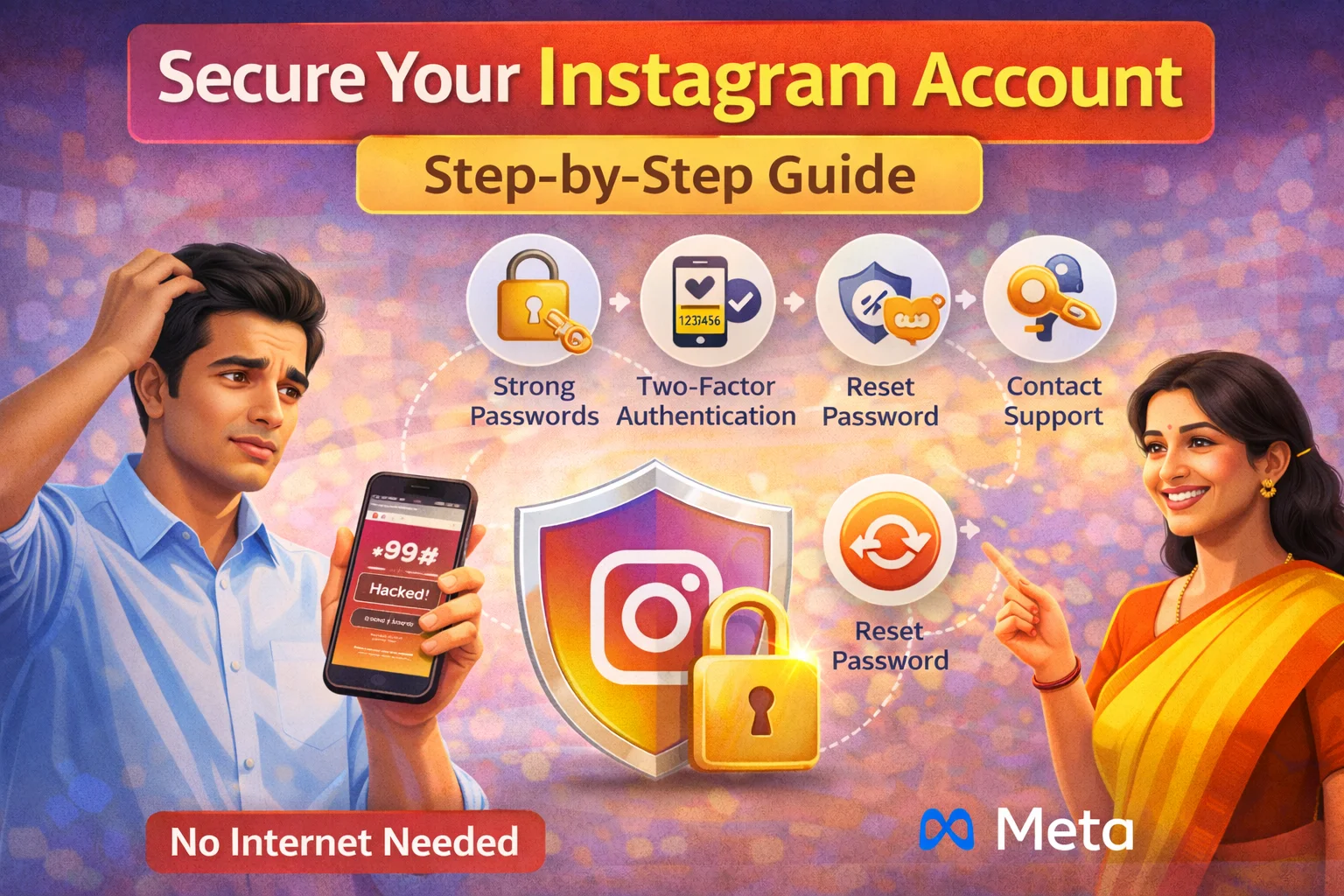 Instagram अकाउंट को हैकिंग से कैसे बचाएं: सुरक्षित रखने के लिए अपनाएं ये आसान स्टेप्स