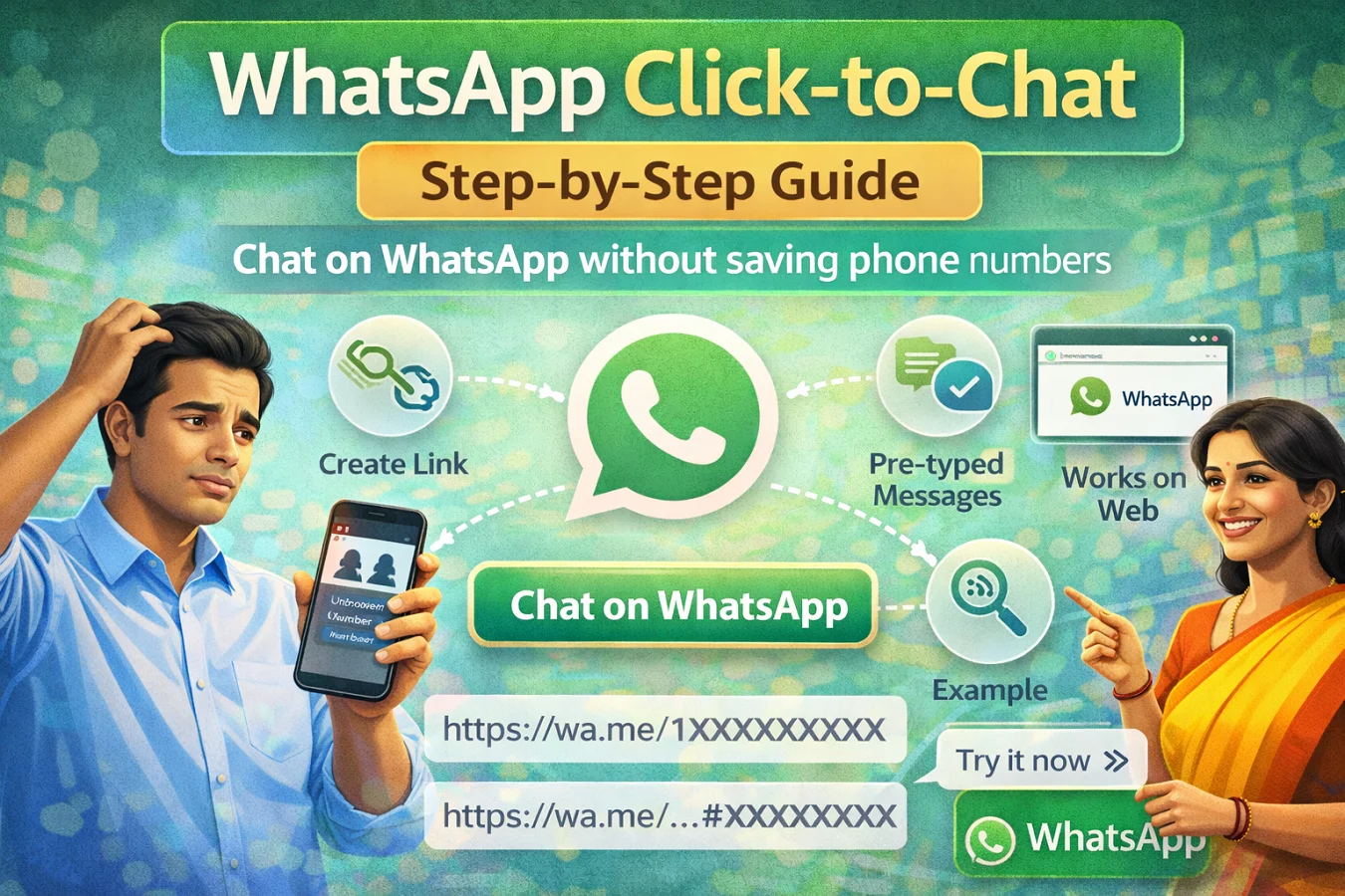 बिना नंबर सेव किए WhatsApp पर करें चैट: जानें Click-to-Chat फीचर क्या है और कैसे काम करता है