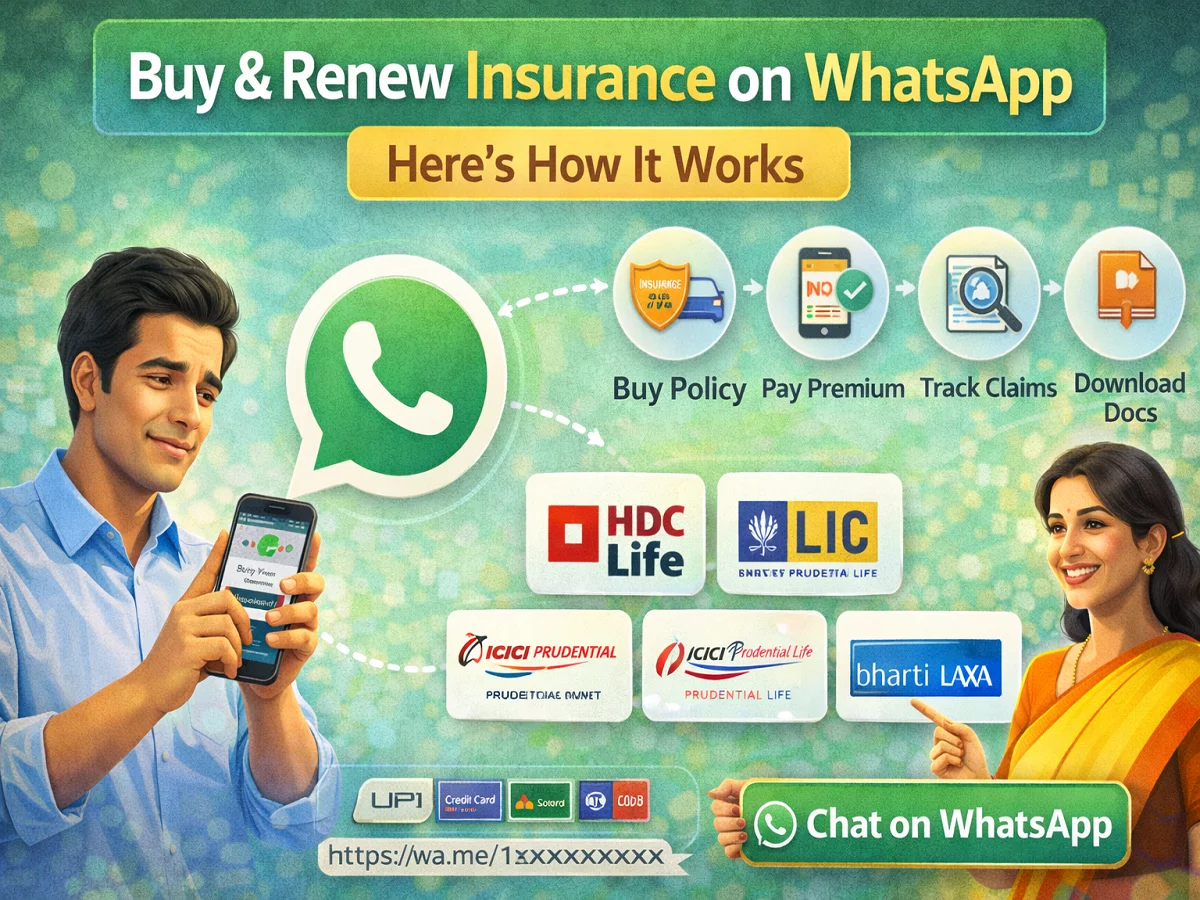 अब WhatsApp पर खरीदें और रिन्यू करें बीमा पॉलिसी: जानें कैसे काम करती है यह नई सुविधा