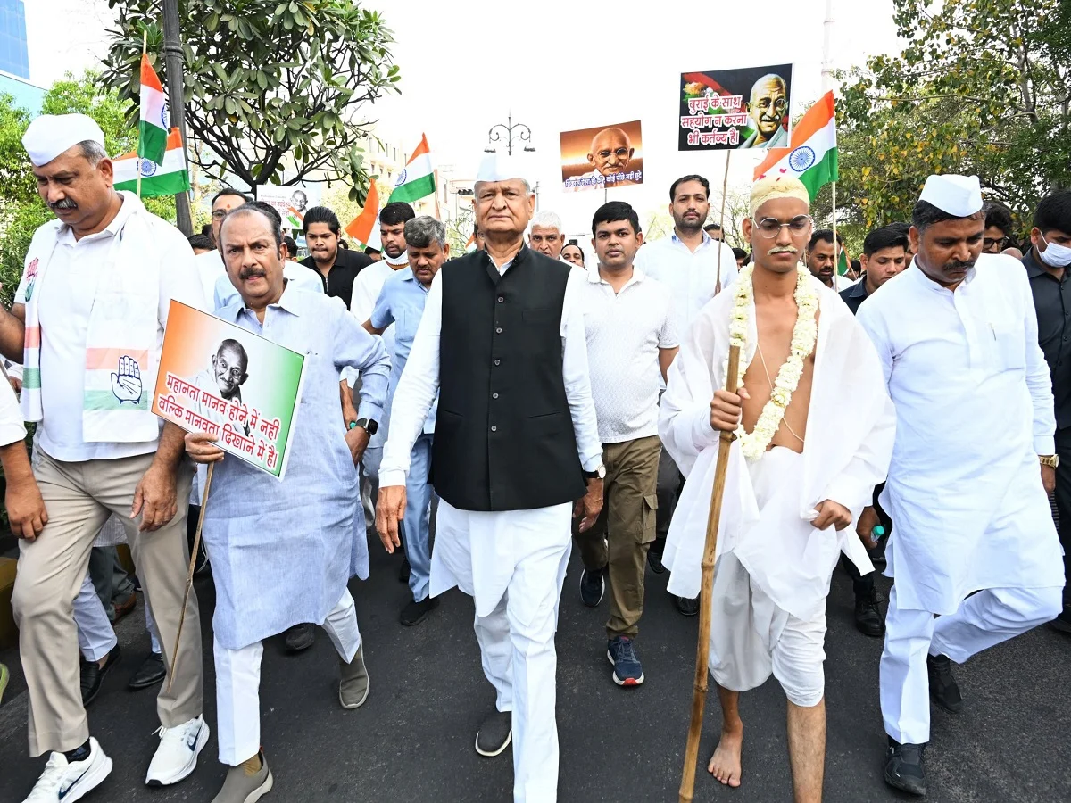 दांडी मार्च अन्याय और दमनकारी नीतियों के खिलाफ दुनिया का सबसे बड़ा अहिंसक प्रतिरोध था: Gehlot