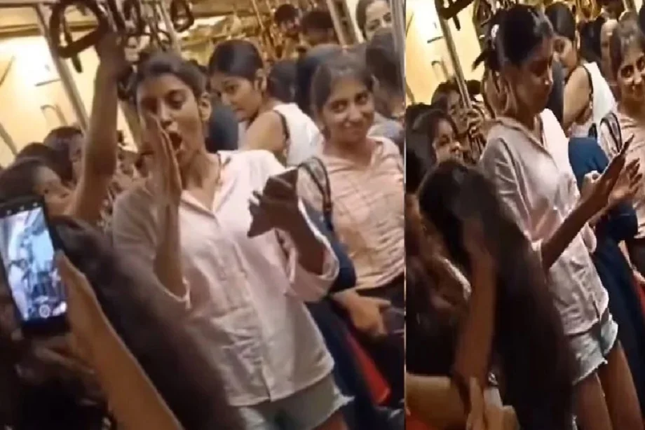 Video viral: मेट्रों में सभी के सामने ऐसा करने लगी 15-20 लड़कियां, देखकर आप भी...