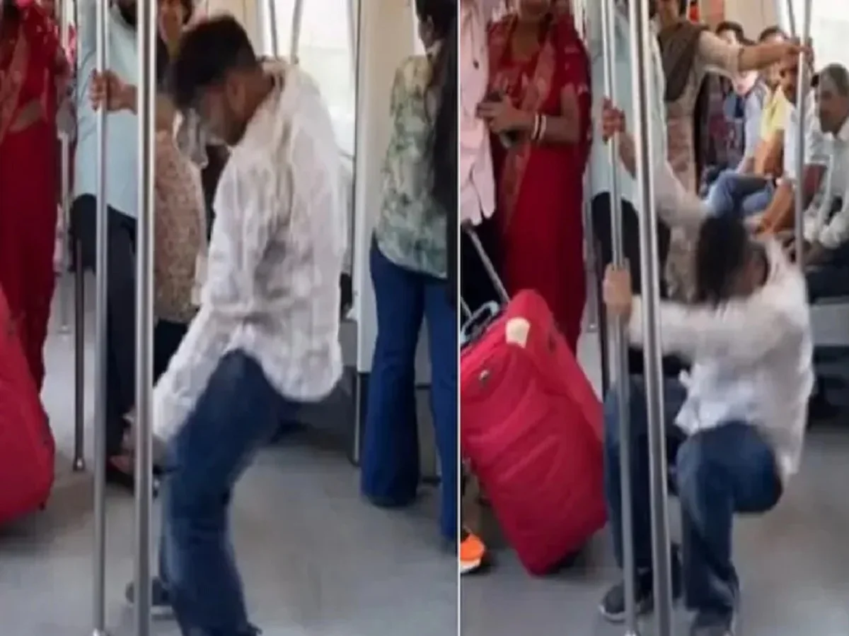 Delhi Metro Video Viral: युवक अचानक कोच में करने लगा ऐसा, नहीं आई शर्म, फिर…