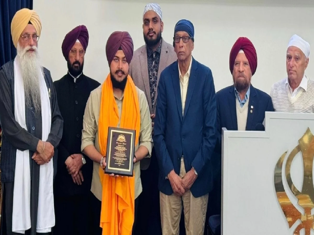 खालसा दीवान सोसाइटी ने किया पत्रकार परमजीत सिंह का सम्मान