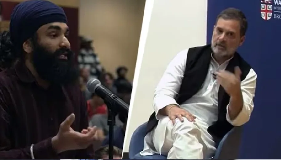 राहुल गांधी की अमेरिका की यात्रा के दौरान एक सिख छात्र से बातचीक का वीडियो हो रहा वायरल, 1984 के सिख विरोधी दंगों और...