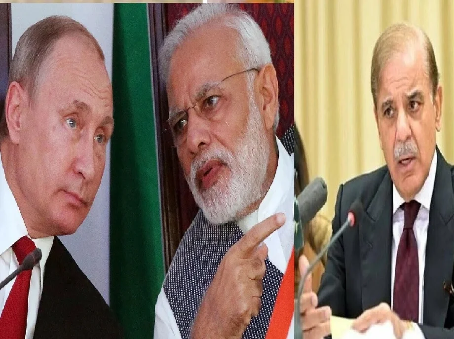Indian Pak Tension : जब मिल बैठे दो दोस्त मोदी और पुतिन, पाक को ऐसी लगी मिर्ची की सीधा पहुंच गया चीन के दर ...