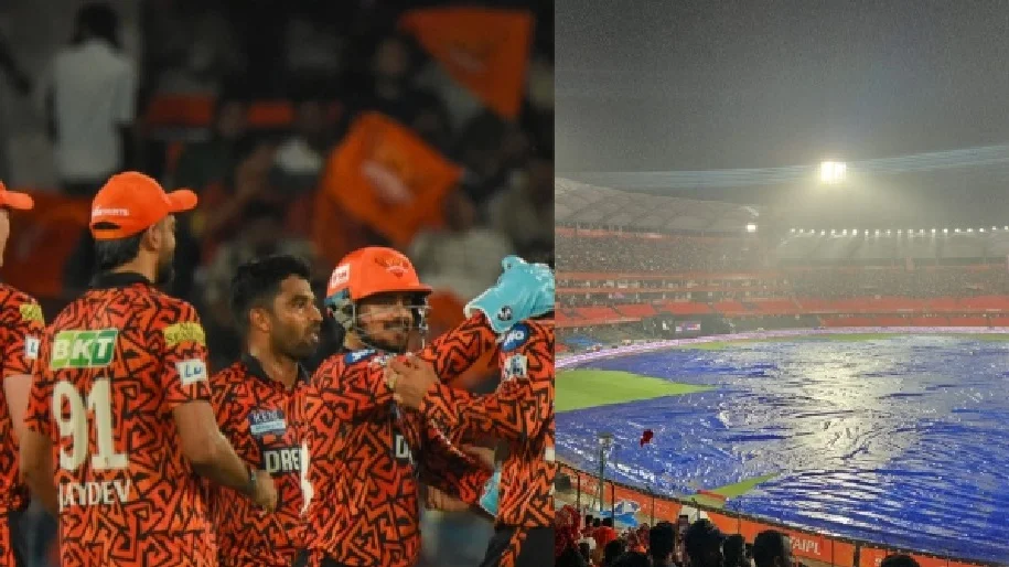 SRH Vs DC : बारिश के भेंट चढ़ा मुकाबला, SRH के लिए प्लेऑफ तक पहुंचने के दरवाजे हुए बंद...