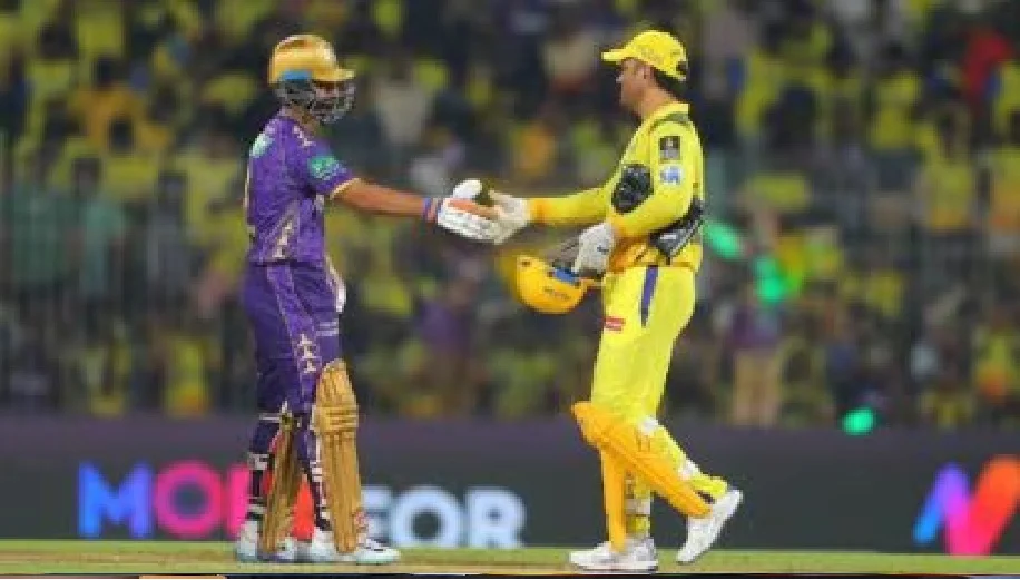 IPL 2025 : CSK ने KKR का प्लेऑफ तक पहुंचने का सफऱ किया मुश्किल, 2 विकेट से  MSD की टीम ने मारी बाजी...