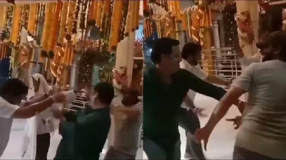 Rajasthan : बांके बिहारी मंदिर परिसर में फूहड़ गाने पर अश्लील डांस,  Video viral होने पर एक्शन में सीएम भजनलाल...