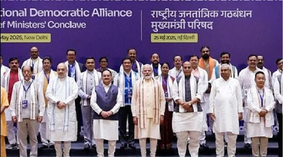 NDA शासित राज्यों के मुख्यमंत्रियों ने ऑपरेशन सिंदूर की सराहना करते हुए पारित किया प्रस्ताव 