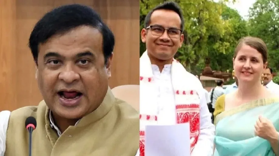 सीएम हिमंत बिस्वा सरमा ने कांग्रेसी नेता गौरव गोगोई की ब्रिटिश पत्नी को बताया पाकिस्तान का एजेंट, कहा मेरे पास सबूत है...