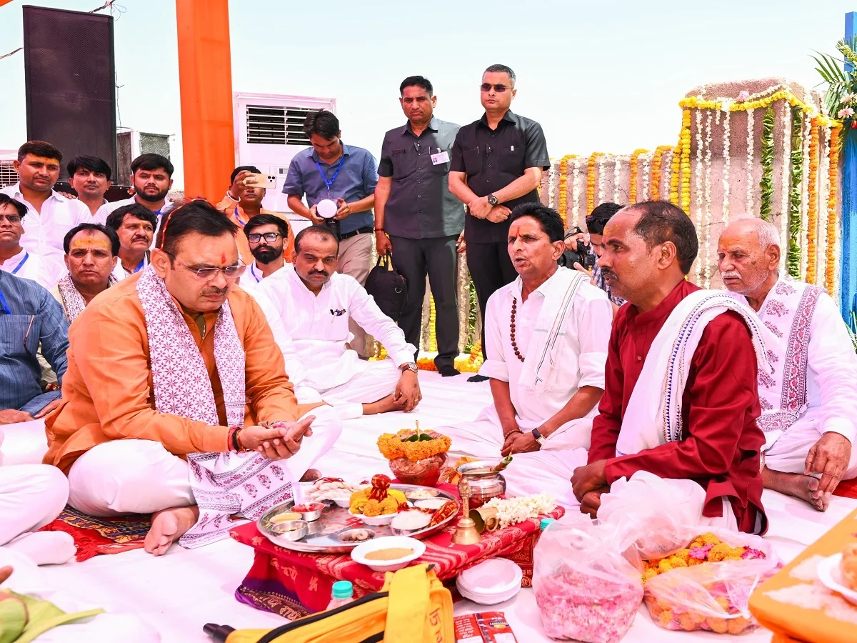 सीएम भजनलाल ने किया वंदे गंगा जल संरक्षण जन अभियान का शुभारंभ