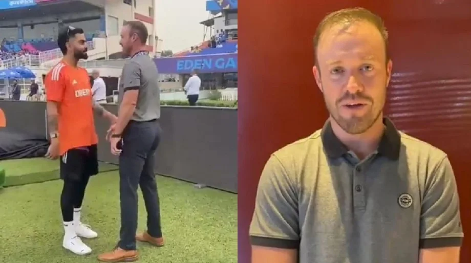 IPL 2025 :  ABD के कान में क्या बोले विराट कोहली, पिछले साल की गलती दोहराने... 