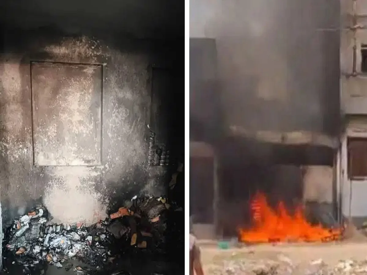 Jaipur: अवैध पटाखा फैक्ट्री में लगी भीषण आग, 4 लोगों की मौत