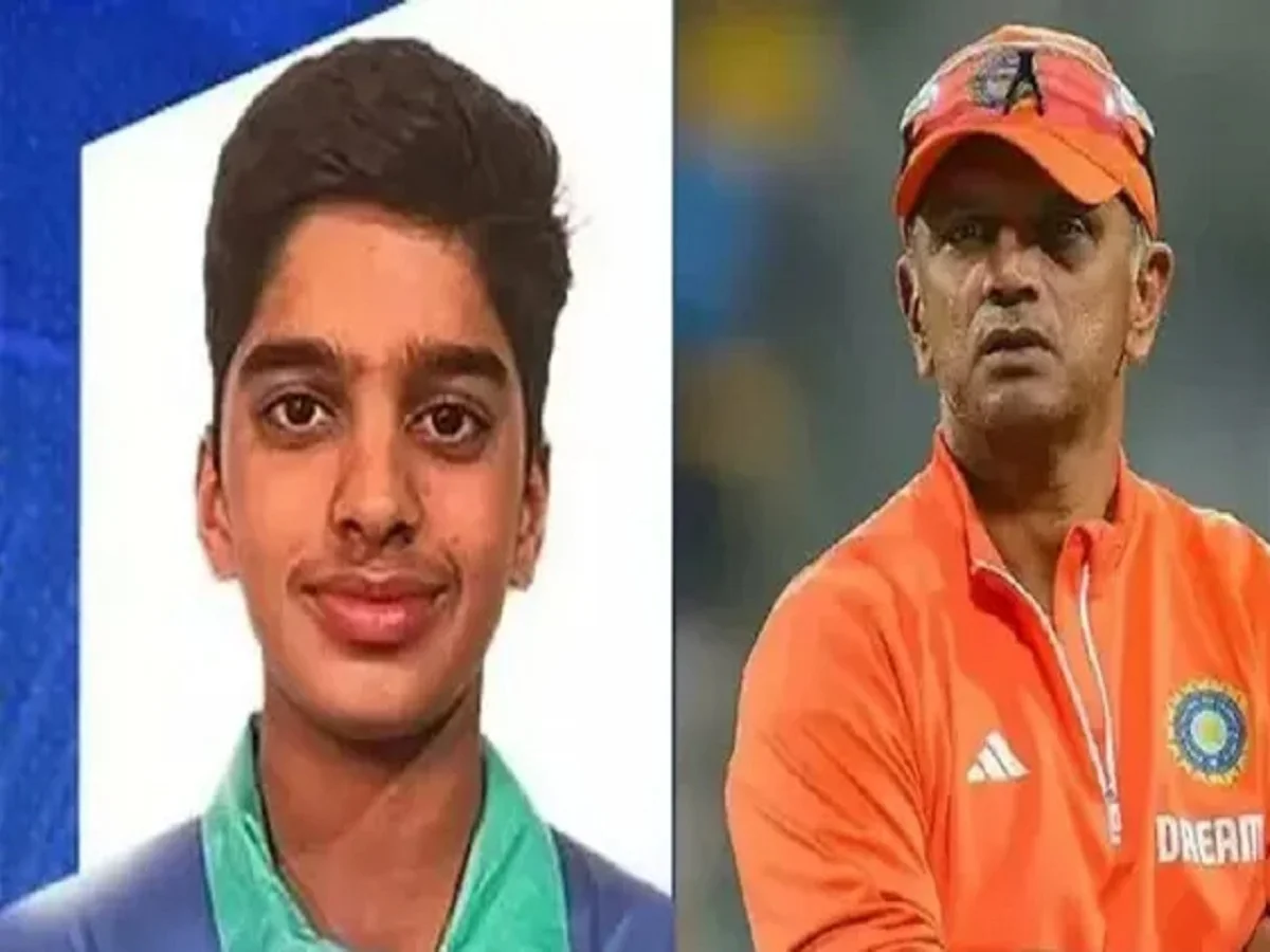 Rahul Dravid के बेट अन्वय का भारतीय टीम में हुआ चयन, श्रीलंका में खेलेंगे वनडे सीरीज
