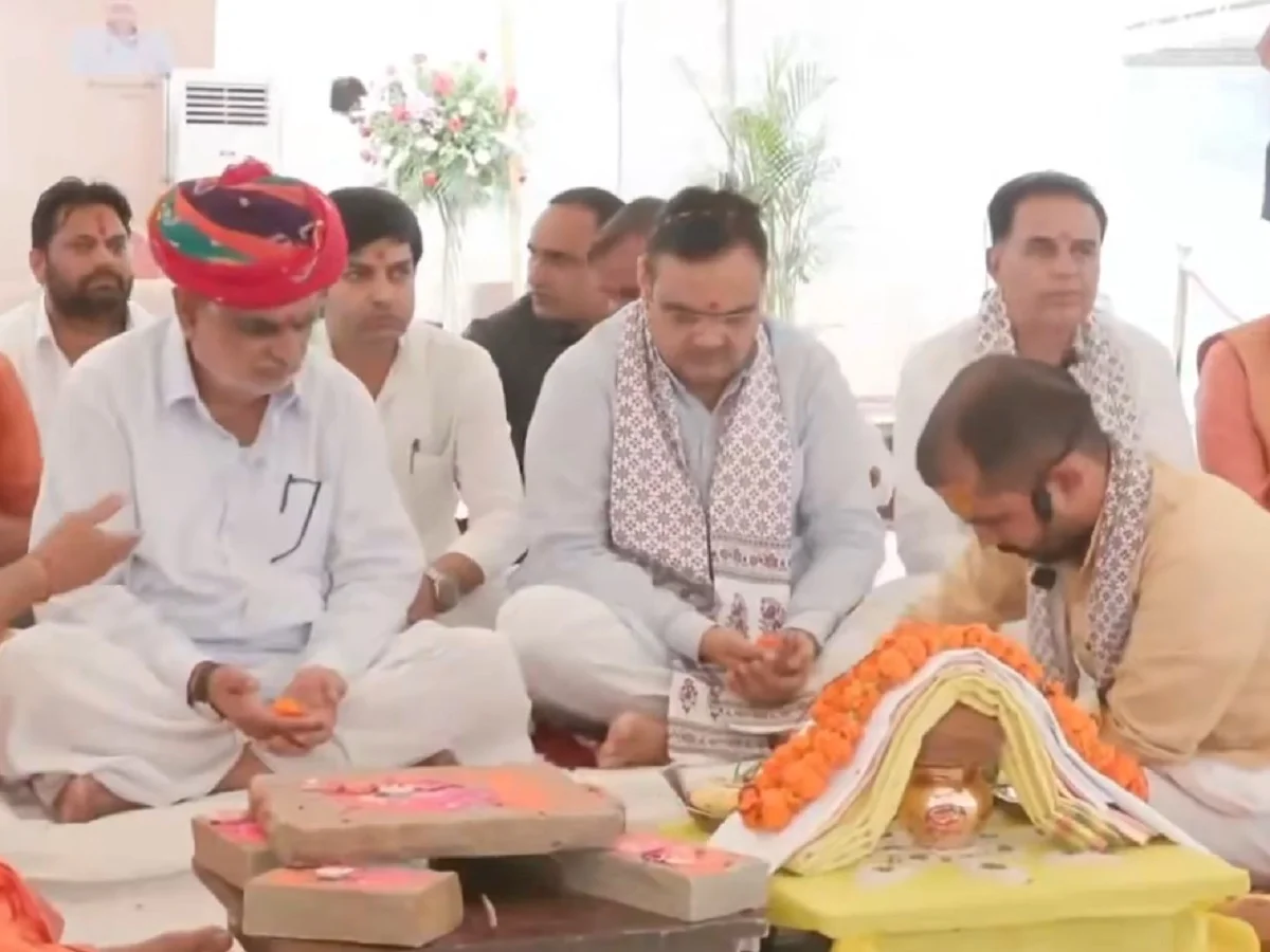 मुख्यमंत्री Bhajanlal Sharma ने किया जयपुर मेट्रो फेज-2 के कार्य का भूमि पूजन कर शुभारंभ