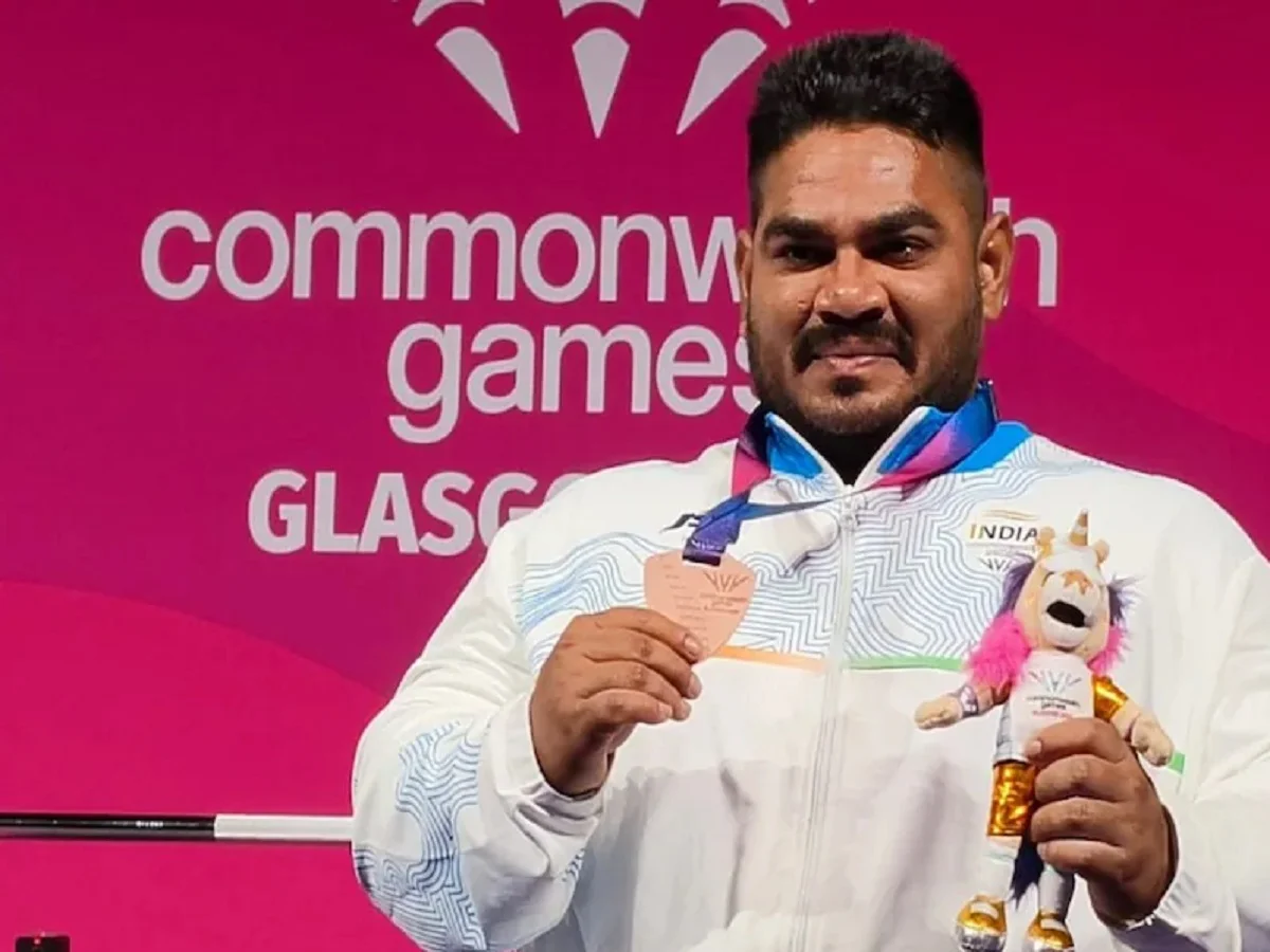Glasgow Commonwealth Games में भारत को मिला पहला पदक, पैरा पावरलिफ्टर झंडू कुमार ने जीता ब्रॉन्ज मेडल