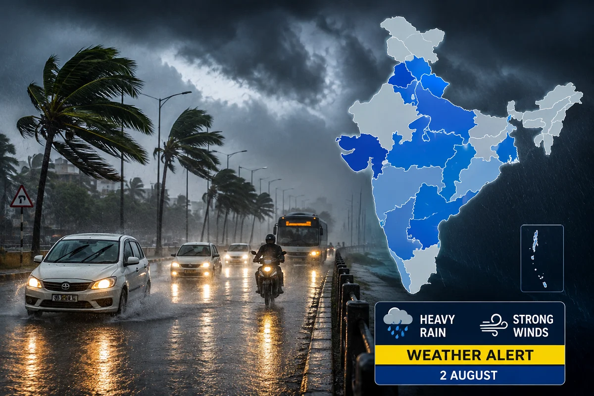 Weather Today: IMD का बड़ा अलर्ट, 12 राज्यों में भारी बारिश और तेज आंधी की चेतावनी, 85 किमी/घंटा तक चल सकती है हवा