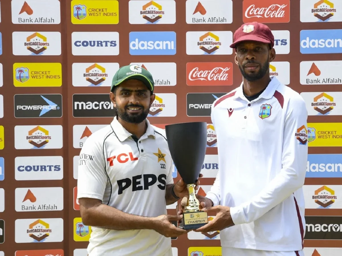 WI vs PAK: पाकिस्तान की हार का क्रम टूटा, वेस्टइंडीज को दूसरे टेस्ट में हराया