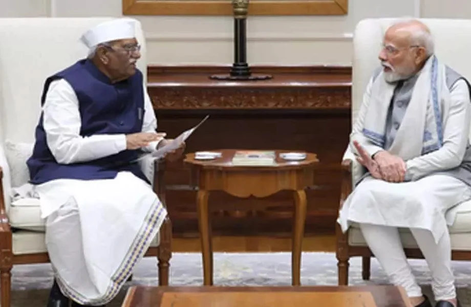 Rajasthan: राज्यपाल हरिभाऊ बागड़े ने अचानक की पीएम नरेंद्र मोदी से मुलाकात, क्या हैं इसके सियासी मायने?