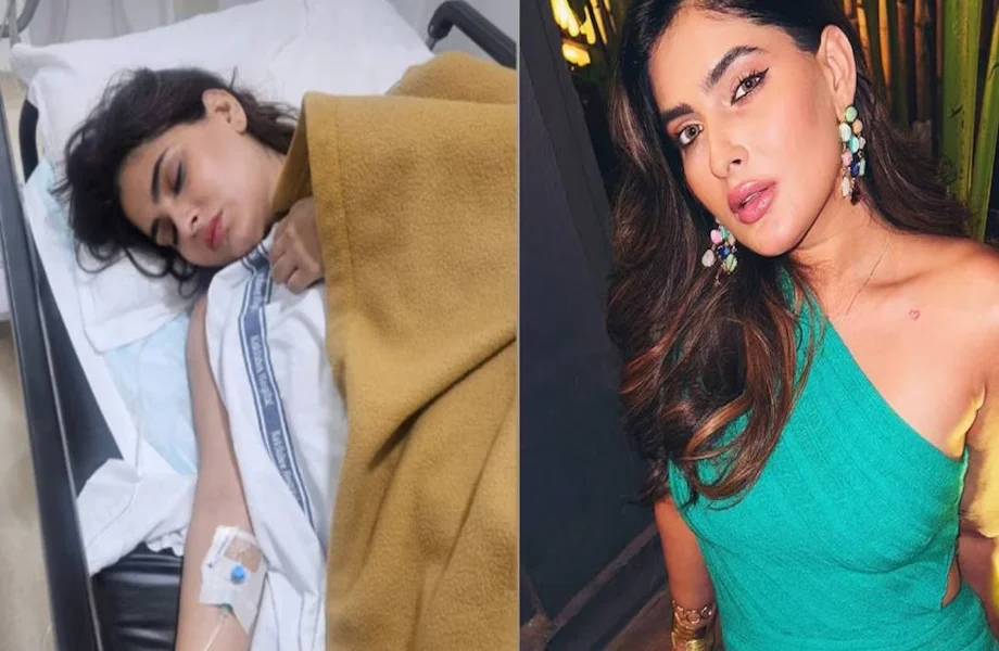 प्यार का पंचनामा 2 फिल्म की अभिनेत्री Karishma Sharma ट्रेन से कूदीं,  सिर और पीठ पर लगी चोट