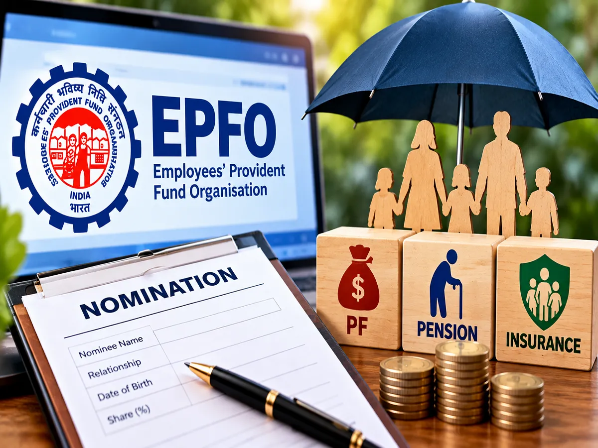 EPFO ई-नॉमिनेशन: PF, पेंशन और बीमा के लिए नॉमिनी जरूरी