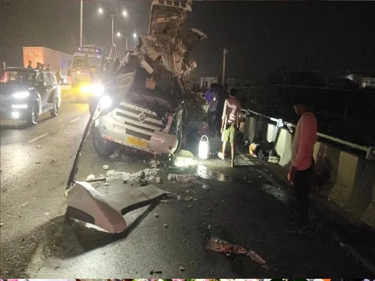 Rajasthan: राजस्थानः बगरू में बस और ट्रेलर में टक्कर, 3 श्रद्धालुओं की मौत, 25 घायल, 7 की स्थिति गंभीर, करने गए थे खाटू श्याम जी के दर्शन | Parmarth TV
