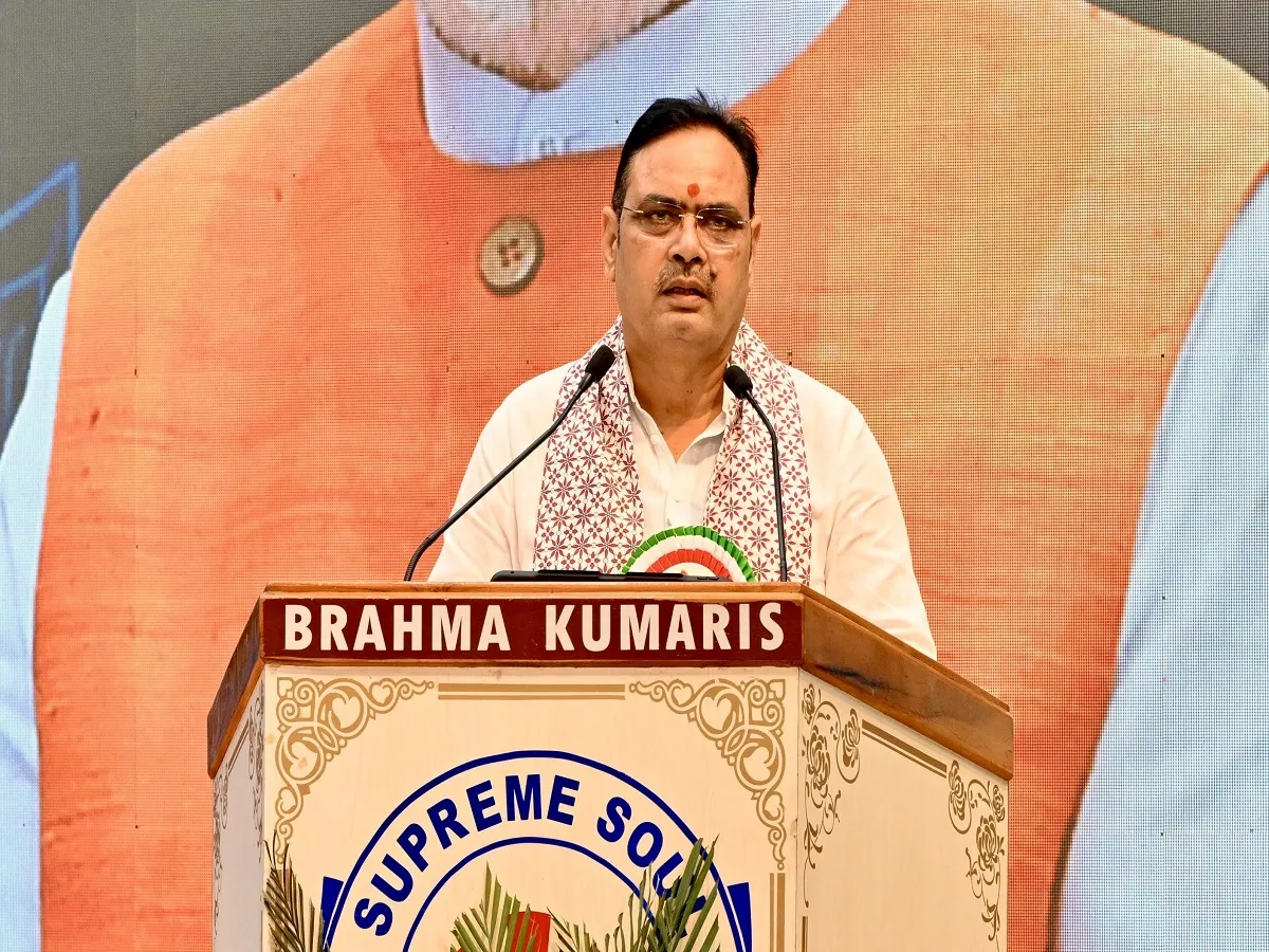 ब्रह्माकुमारीज संस्थान समाज में आध्यात्मिक चेतना का संचार कर मानवता को नई दिशा प्रदान कर रहा है: Bhajanlal | Parmarth TV