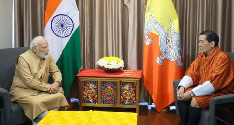 Bhutan visit:  पीएम मोदी ने भूटान के राजा के साथ दिया इन क्षेत्रों में सहयोग बढ़ाने पर जोर