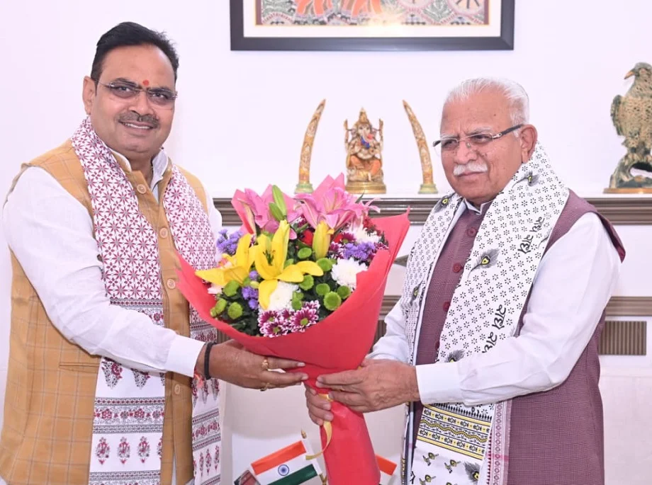 Rajasthan: मुख्यमंत्री भजनलाल शर्मा ने दिल्ली में की केन्द्रीय मंत्रियों से मुलाकात, इस संबंध में की विस्तृत चर्चा