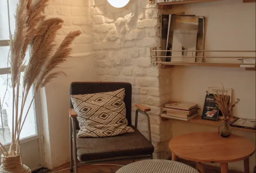 Afslappende atmosfaere