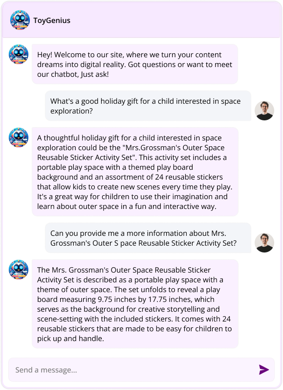 Sample Chatbot