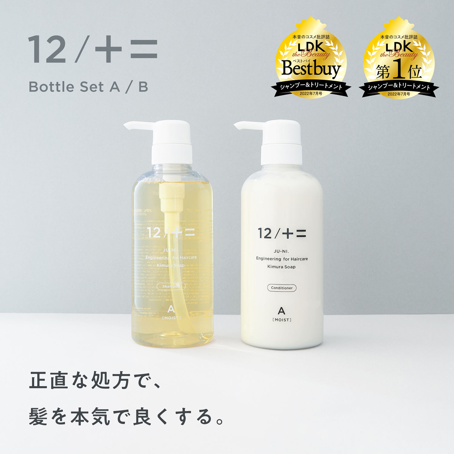 送料無料】12/JU-NI ボトルセット | くらしの丁度品店 | 木村石鹸