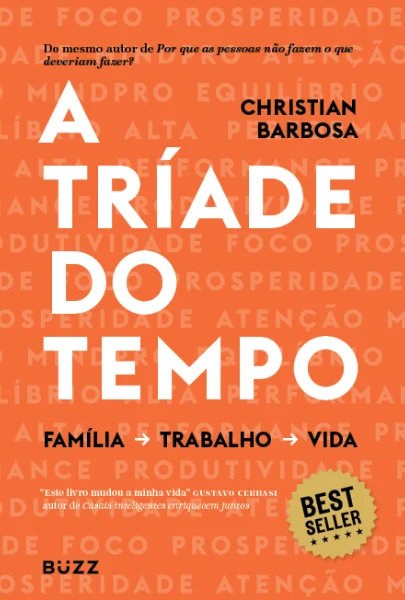 Capa do livro A tríade do tempo