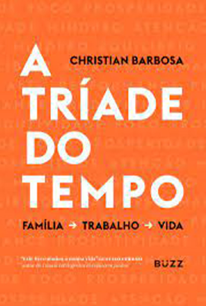 capa do livro: A tríade do tempo