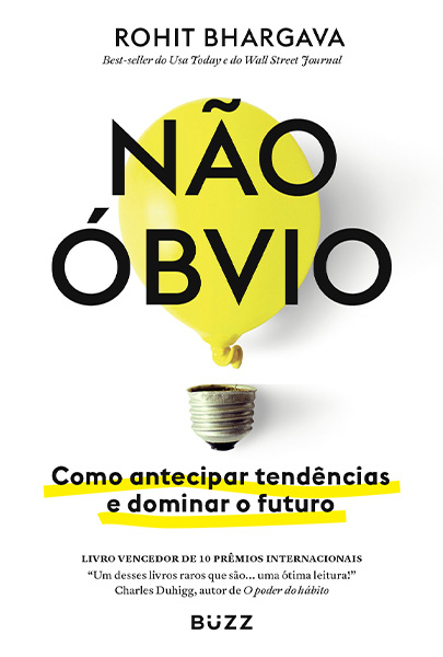 Capa do livro Não óbvio