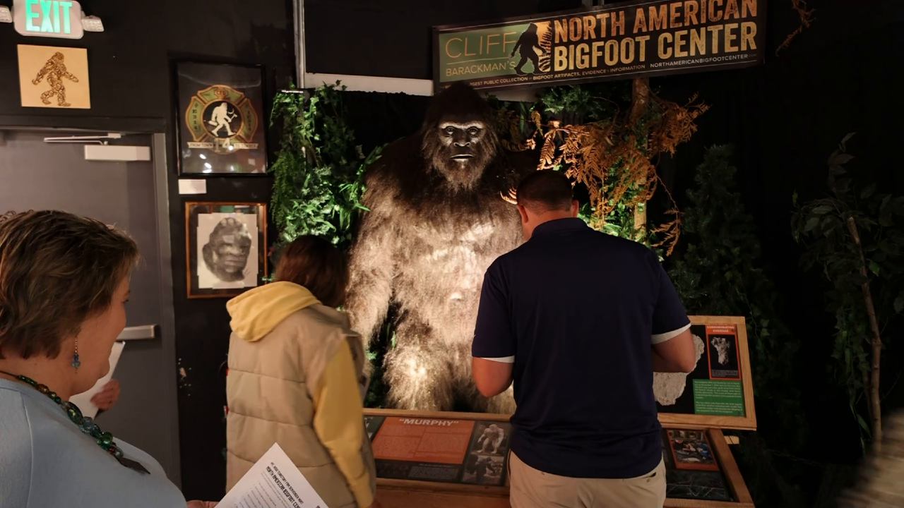 Searching for Sasquatch at the North American Bigfoot Center