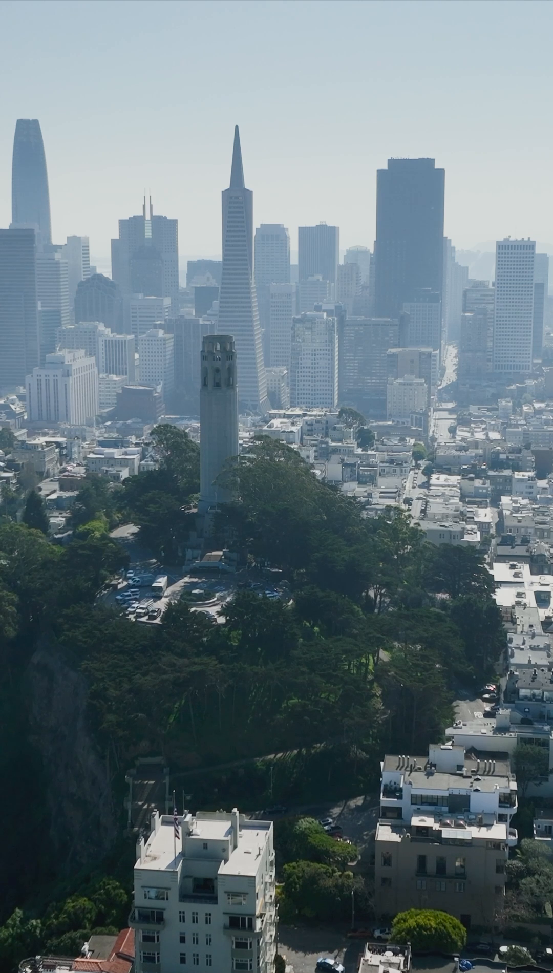 coit tower view